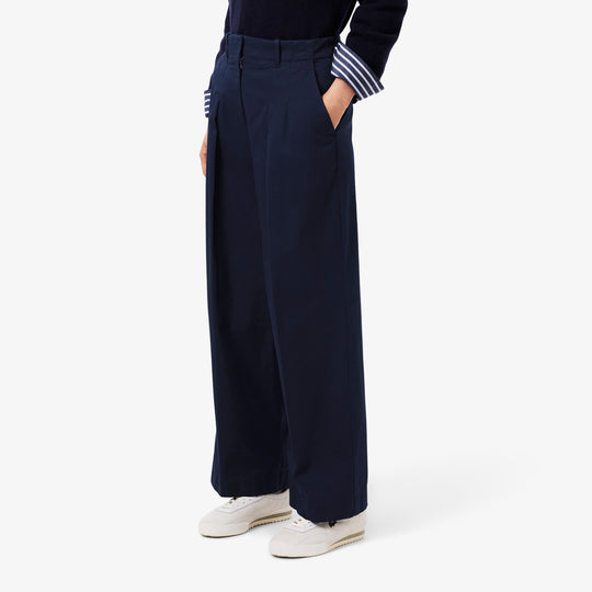 Wide Fit Stretch Gabardine Chino Pants - HF0205