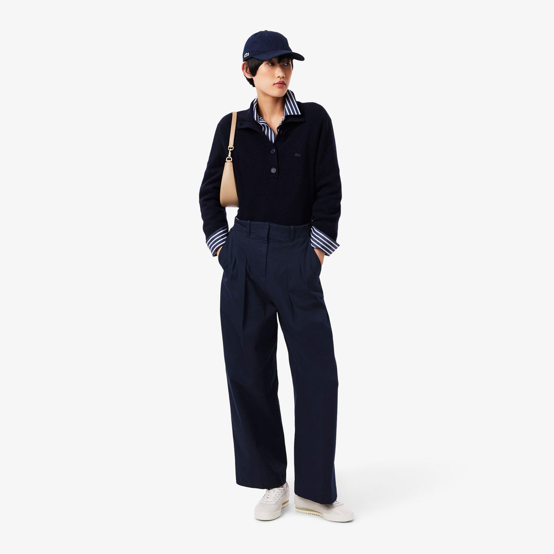Wide Fit Stretch Gabardine Chino Pants - HF0205