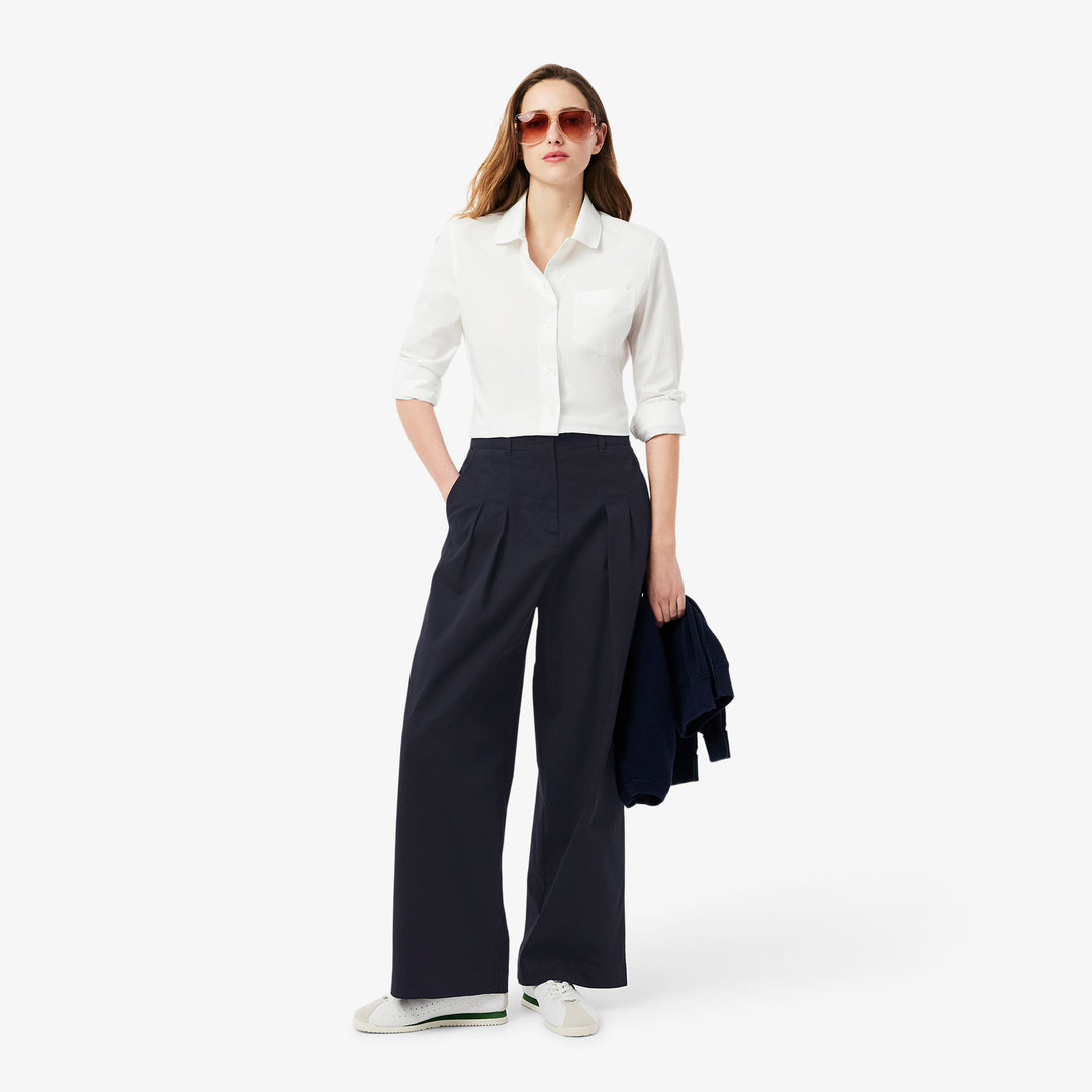 Wide Fit Stretch Gabardine Chino Pants - HF0205