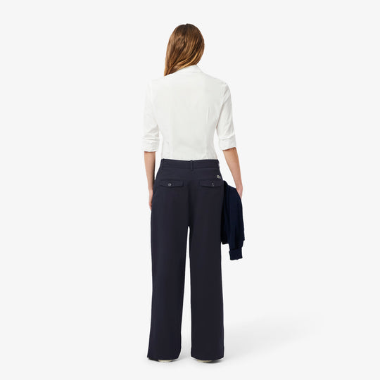 Wide Fit Stretch Gabardine Chino Pants - HF0205