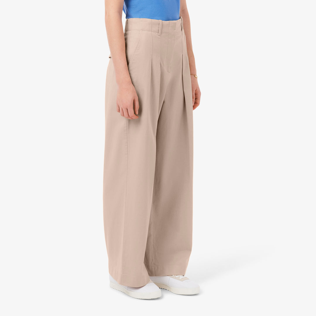 Wide Fit Stretch Gabardine Chino Pants - HF0205