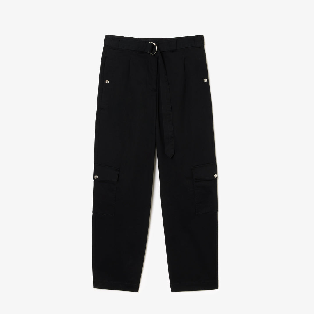 Stretch Cotton Gabardine Cargo Pants - HF0787