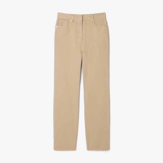 Slim Fit High Waist Denim Pants - HF4168