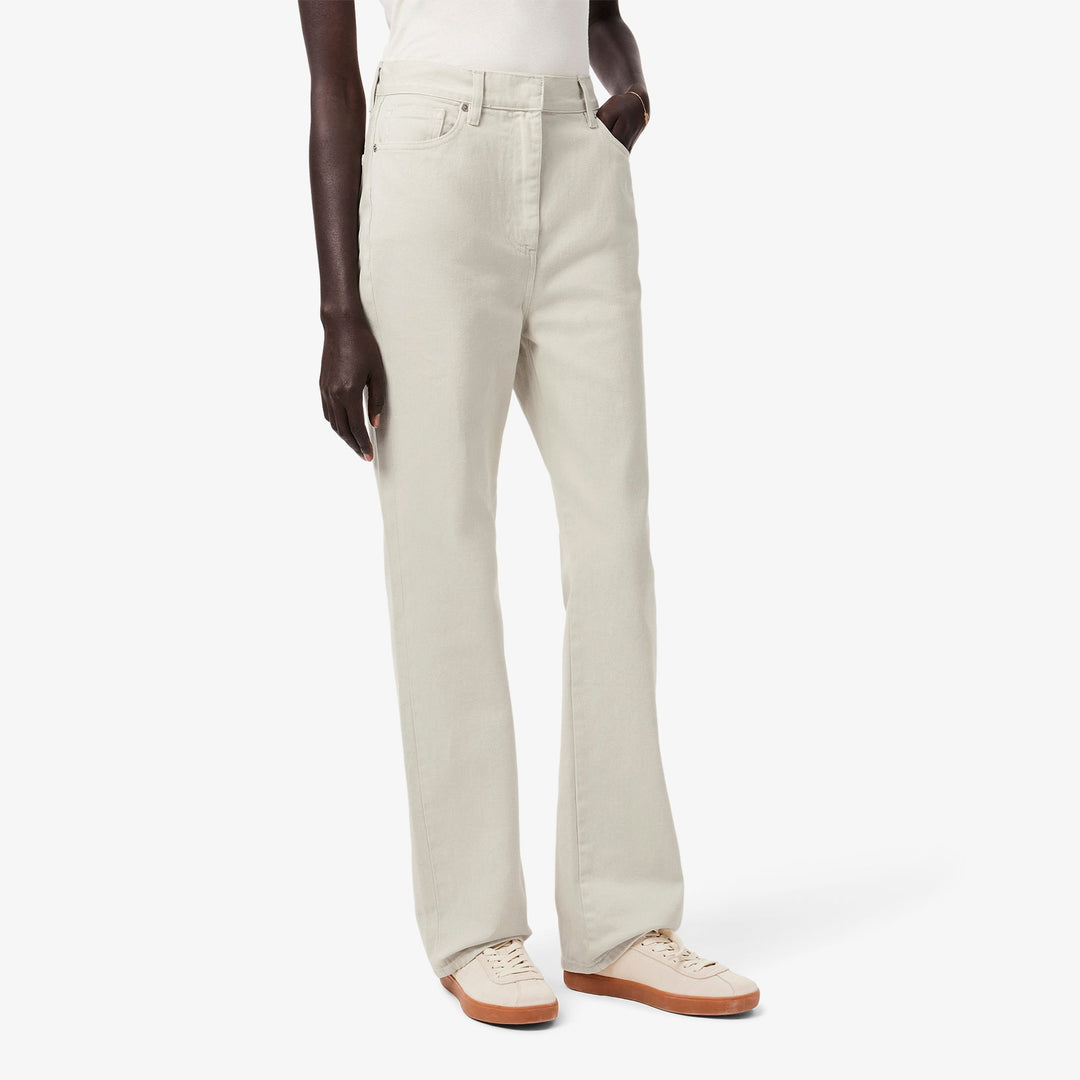 Slim Fit High Waist Denim Pants - HF4168