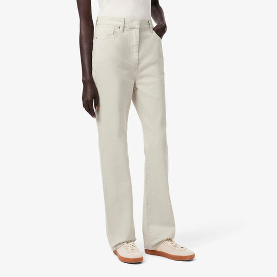 Slim Fit High Waist Denim Pants - HF4168