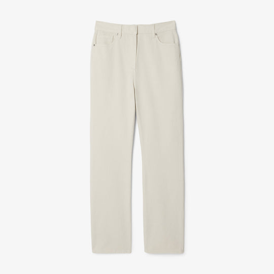 Slim Fit High Waist Denim Pants - HF4168