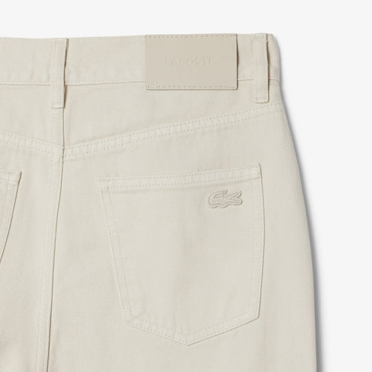 Slim Fit High Waist Denim Pants - HF4168