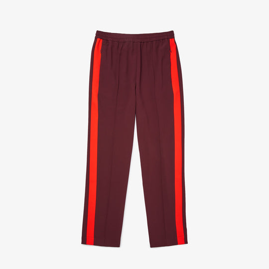 Shop The Latest Collection Of Outlet - Lacoste Womens Contrast Band Trackpants - Hf4518 In Lebanon