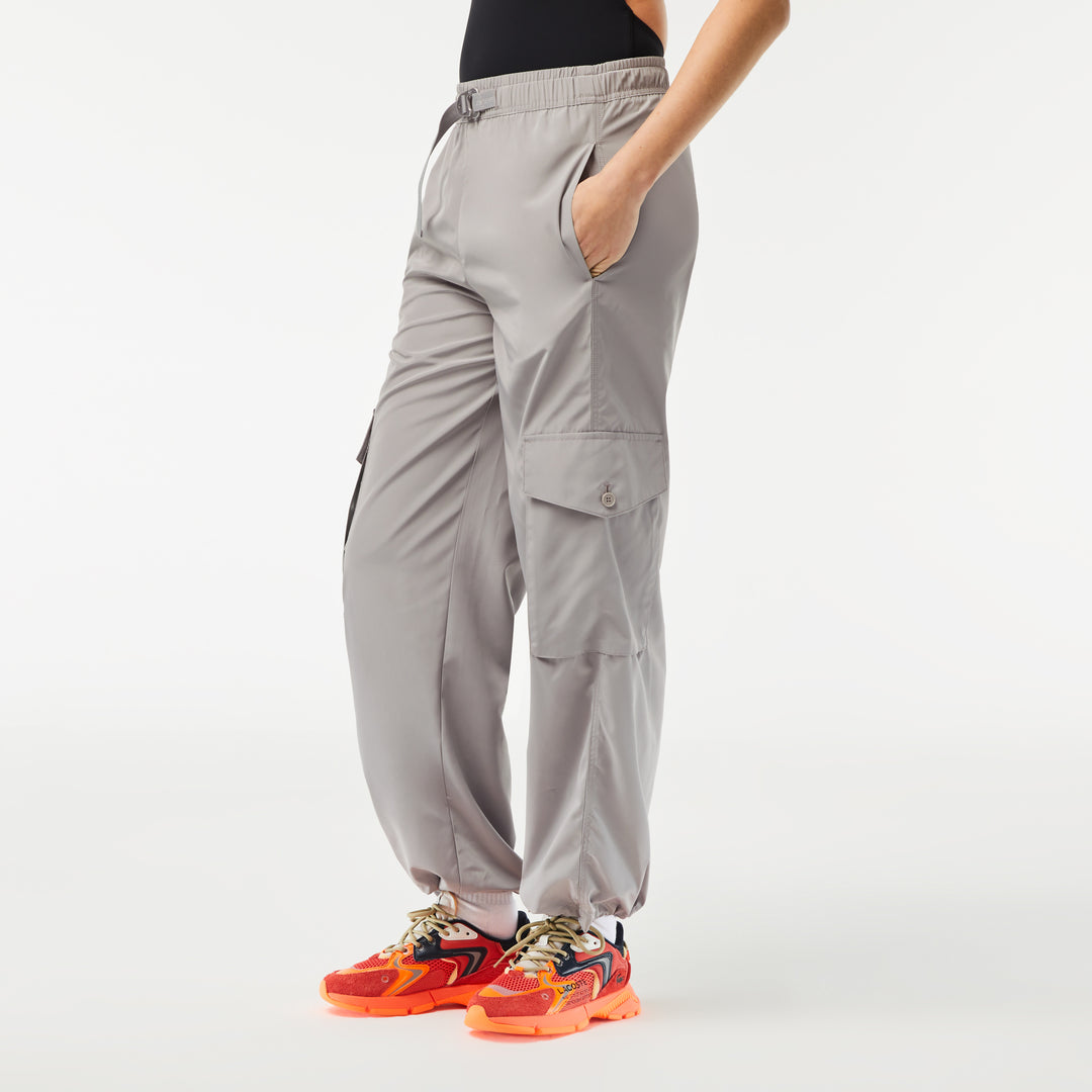 Women’s Lacoste Wide Leg Cargo Pants