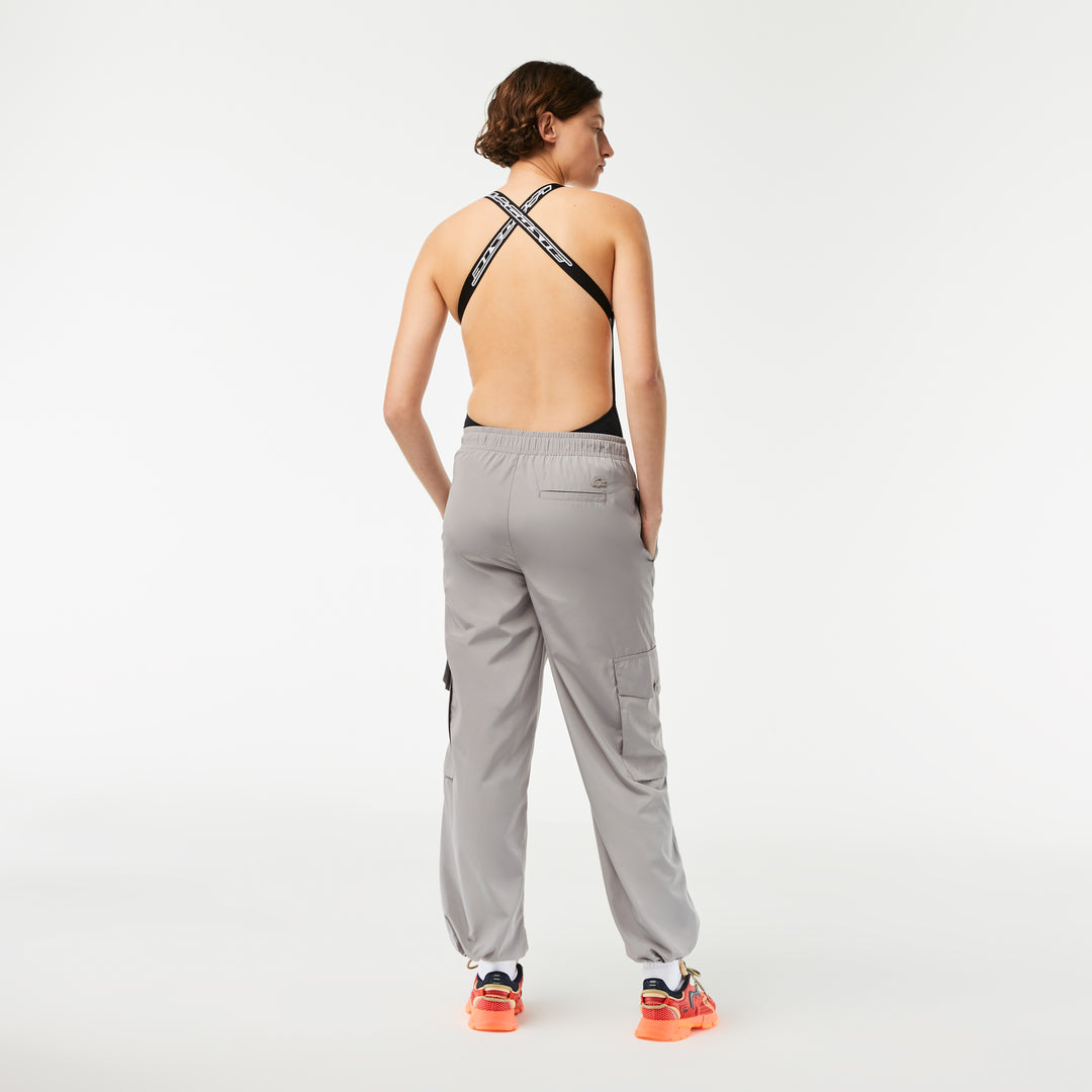 Women’s Lacoste Wide Leg Cargo Pants