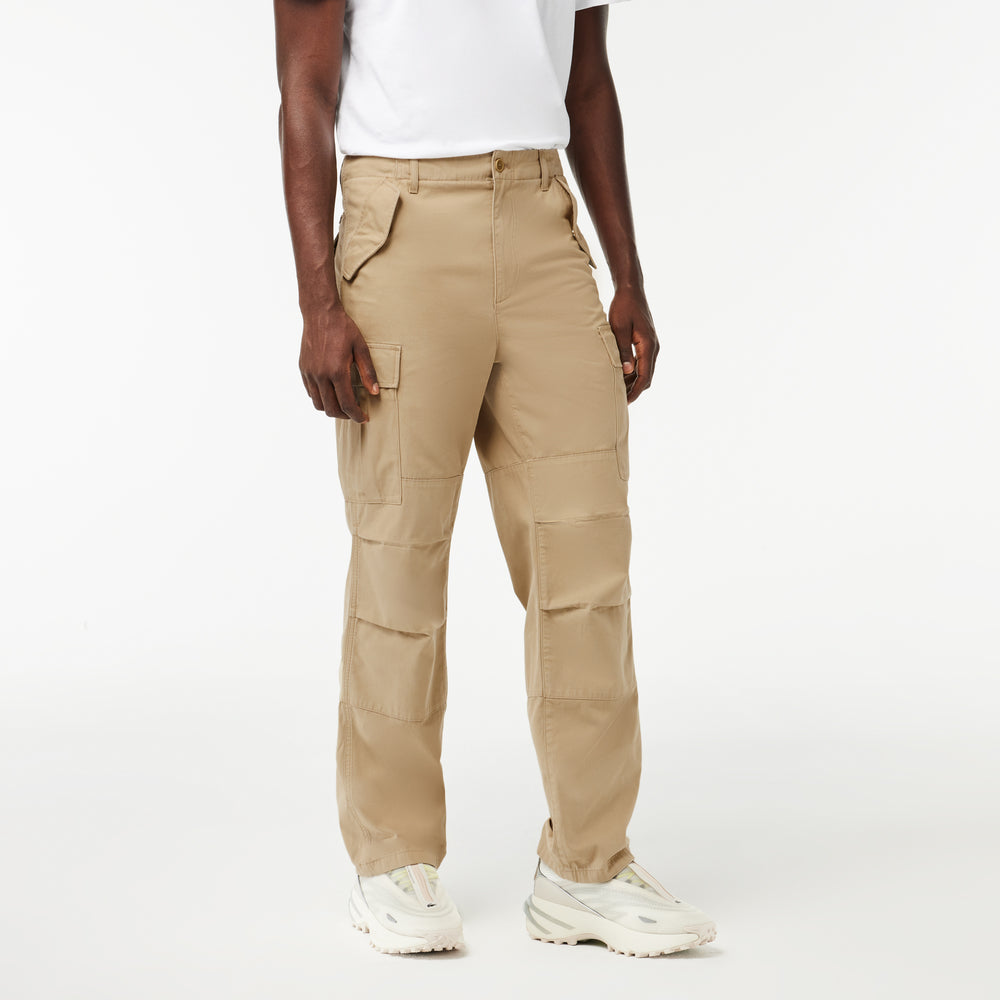 Straight Fit Cotton Cargo Pants - HH1882