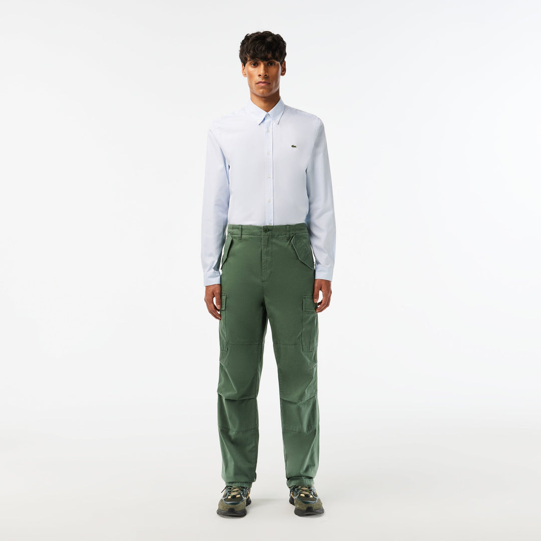 Straight Fit Cotton Cargo Pants - HH1882