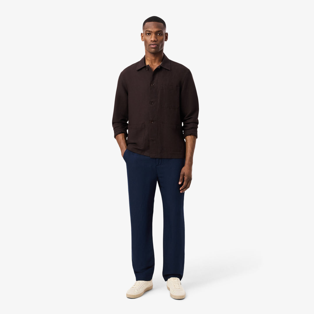 Regular Fit Linen Chino Pants - HH1972