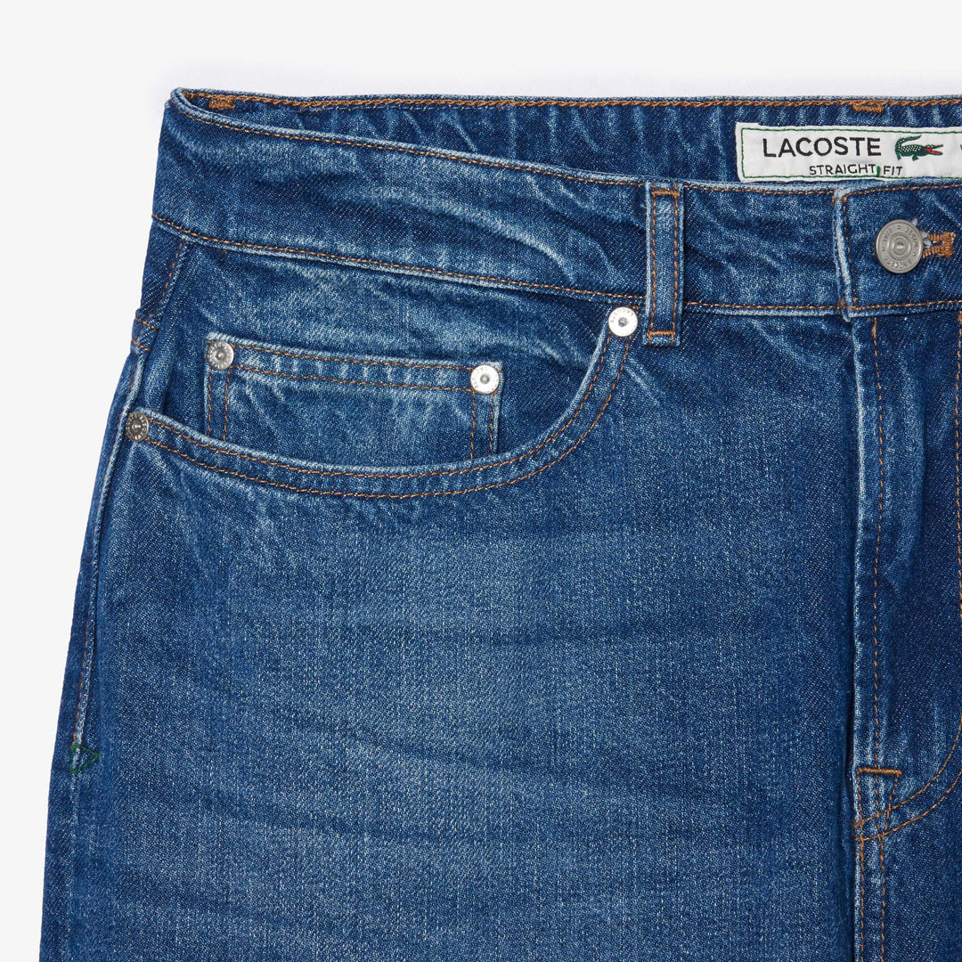 5 Pocket Straight Cut Indigo Jeans - HH2321