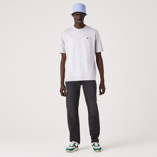 Men's Lacoste L!VE Relaxed Fit Cotton Denim Jeans