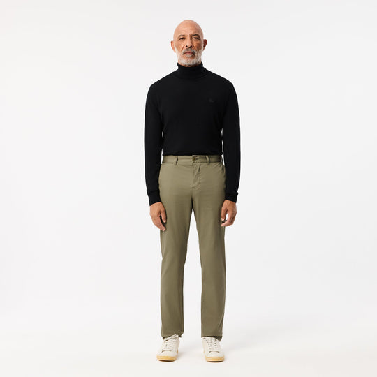 Slim Fit Stretch Cotton Pants - HH3463
