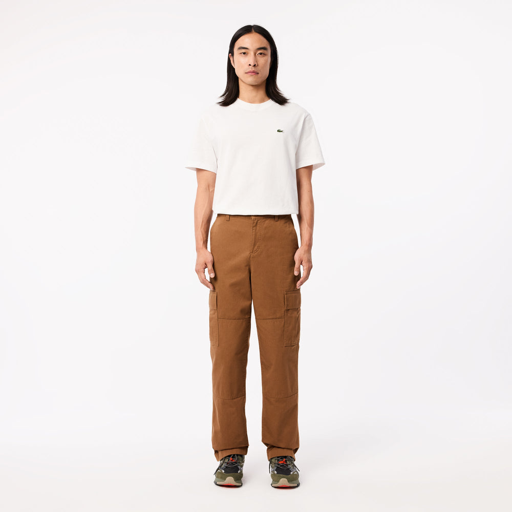 Straight Fit Cotton Cargo Pants - HH5945