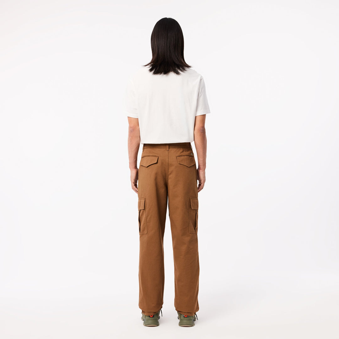 Straight Fit Cotton Cargo Pants - HH5945