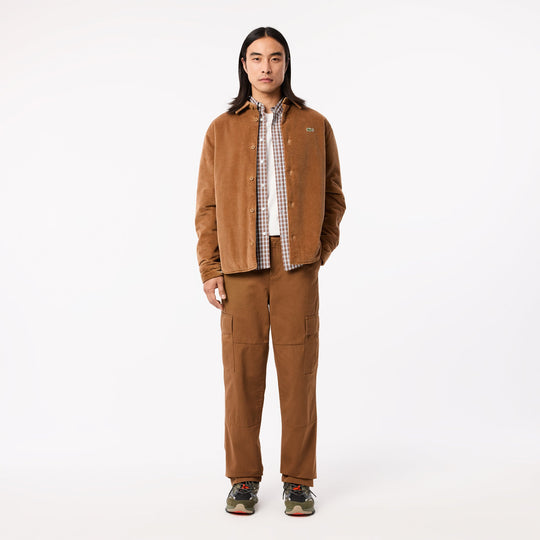 Straight Fit Cotton Cargo Pants - HH5945