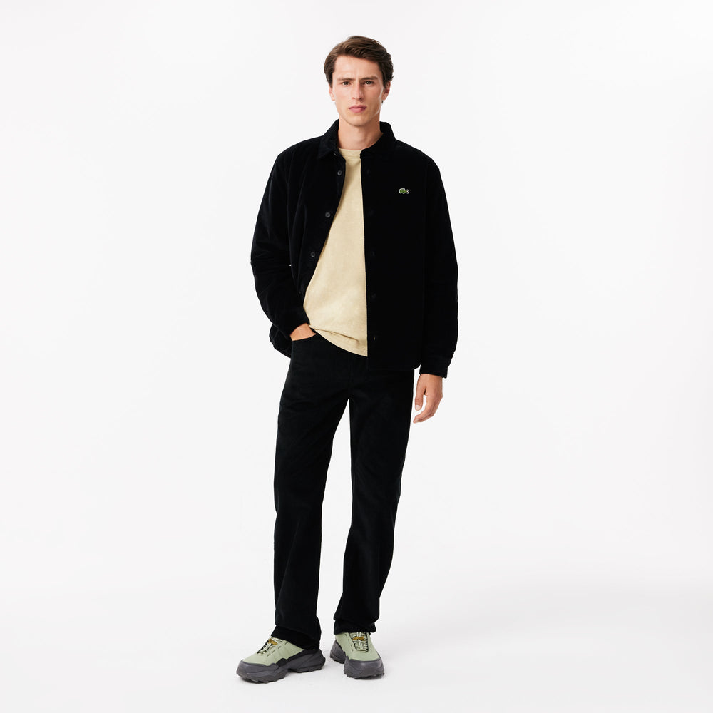 5 Pocket Straight Fit Velour Pants - HH6731
