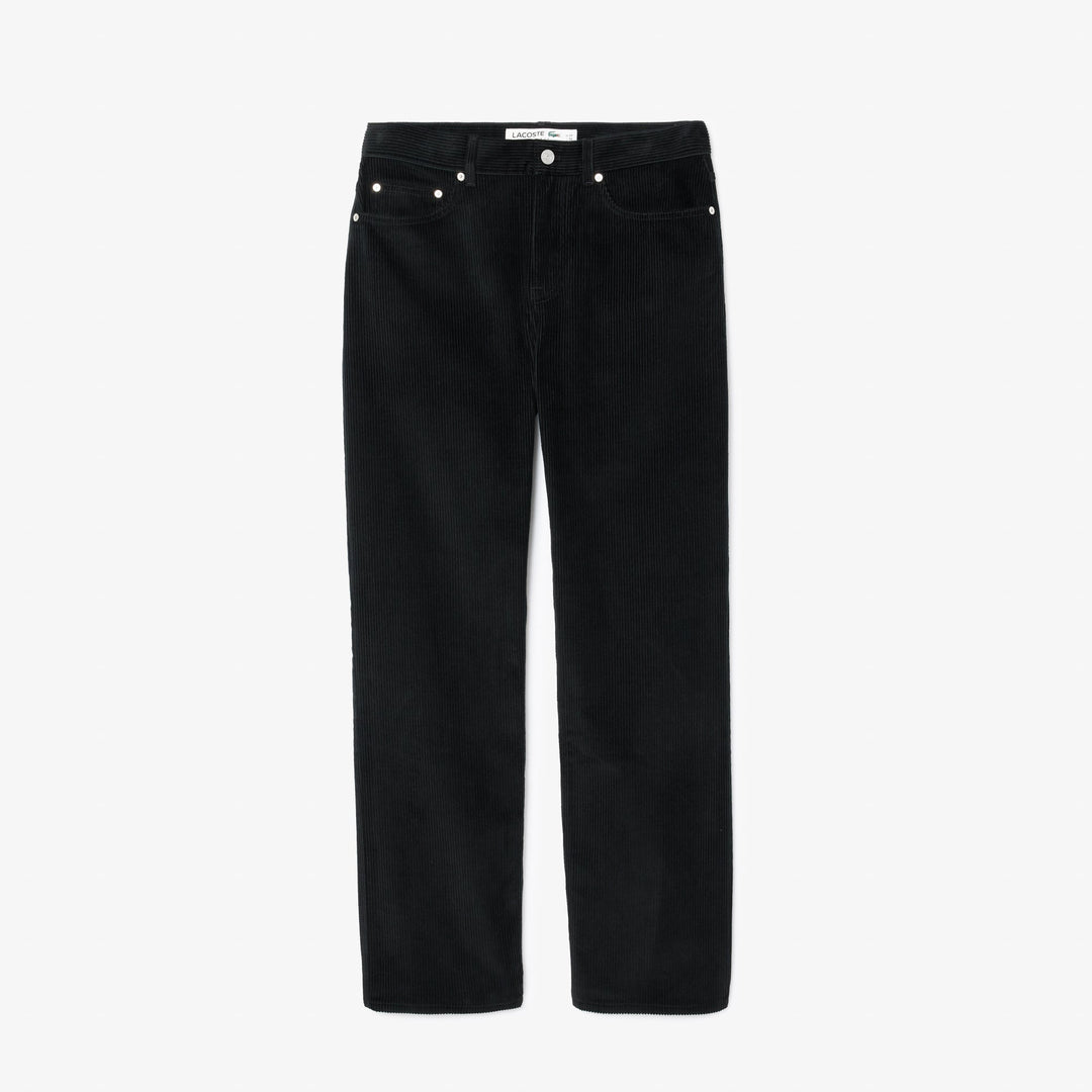 5 Pocket Straight Fit Velour Pants - HH6731