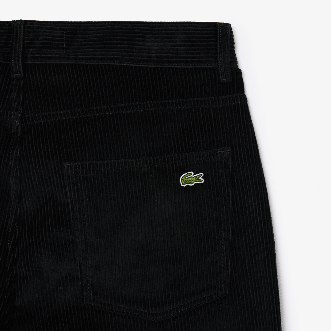 5 Pocket Straight Fit Velour Pants - HH6731