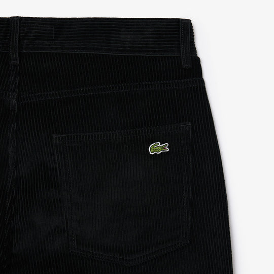 5 Pocket Straight Fit Velour Pants - HH6731