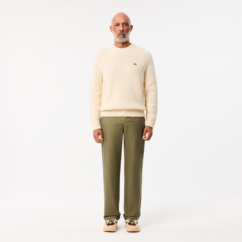 Straight Fit Cotton Twill Pants - HH7202