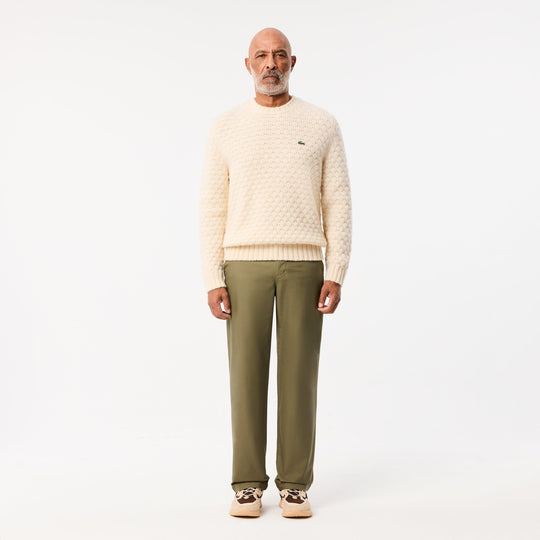 Straight Fit Cotton Twill Pants - HH7202