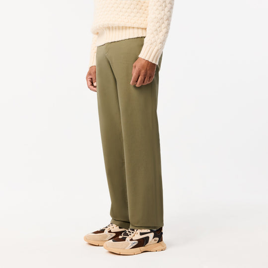 Straight Fit Cotton Twill Pants - HH7202