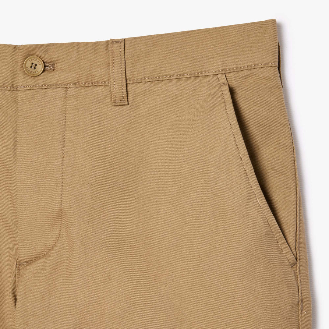 Straight Fit Cotton Twill Pants - HH7202