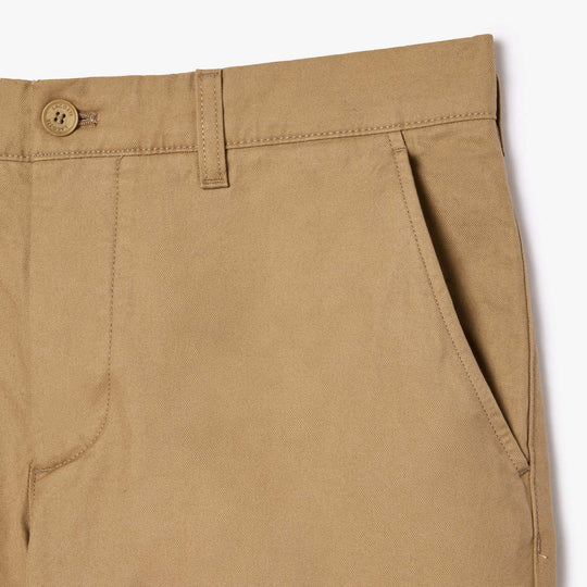 Straight Fit Cotton Twill Pants - HH7202