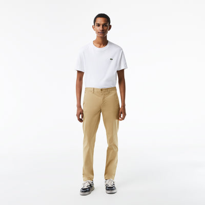 Men's Slim Fit Stretch Cotton Chino Trousers - Hh7970
