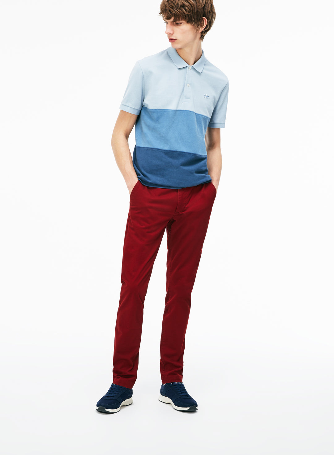 Men's Slim Fit Stretch Gabardine Chino Pants - HH9553