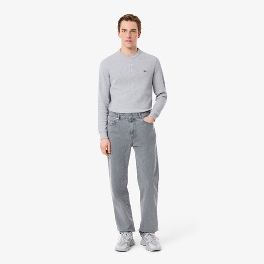 Washed Effect Denim Jeans - HH9897