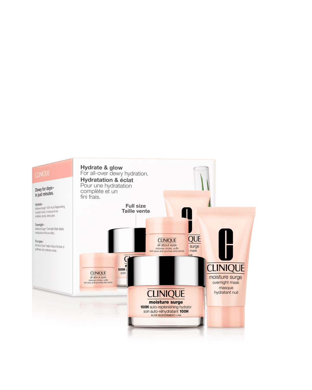Hydrate + Glow: Moisture Surge Set For All-Over Dewy Hydration - MYHOLDAL LEBANON