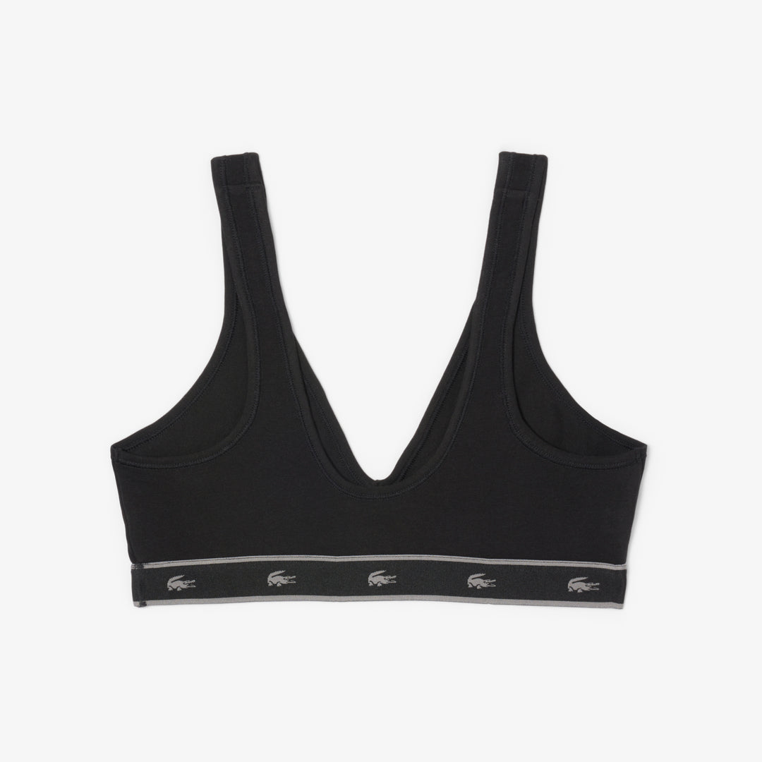 Stretch Cotton Triangle Bralette - IF8169