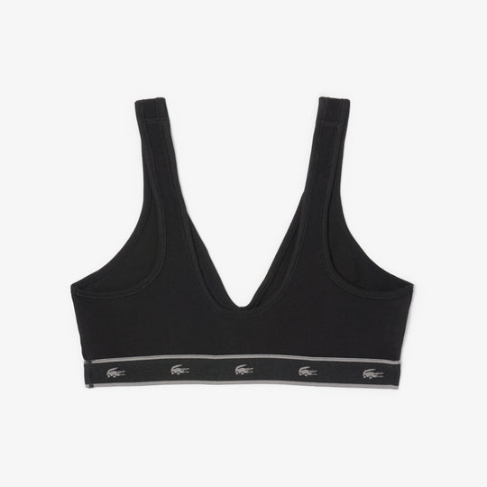 Stretch Cotton Triangle Bralette - IF8169