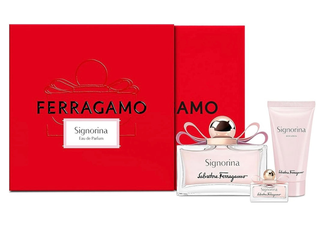 SIGNORINA HOLIDAY KIT 100ML EDP+MINI 5ML+50ML BL