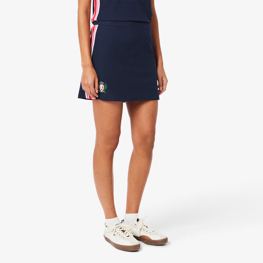 French Made Textured Pique Skirt - JF0522