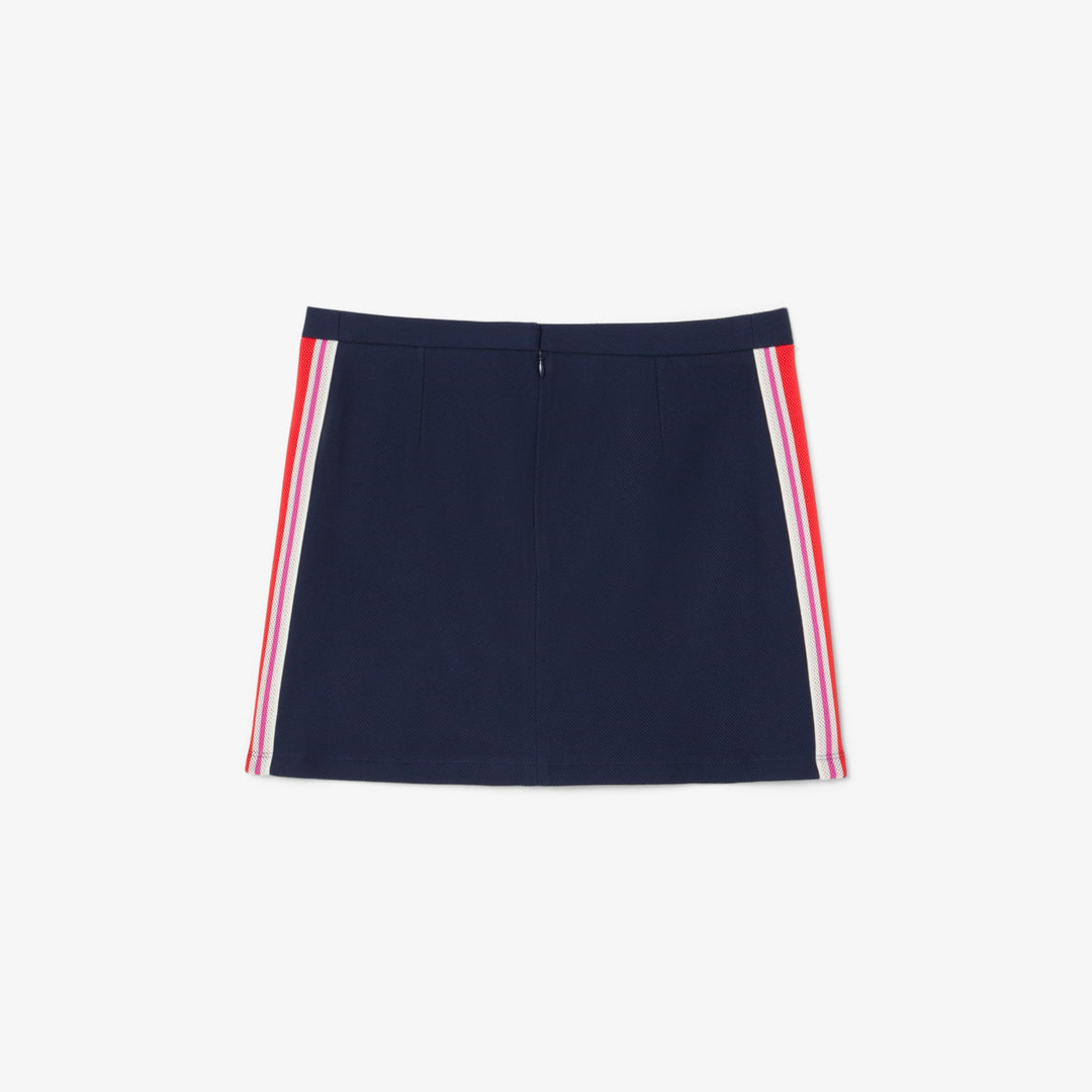 French Made Textured Pique Skirt-JF0522