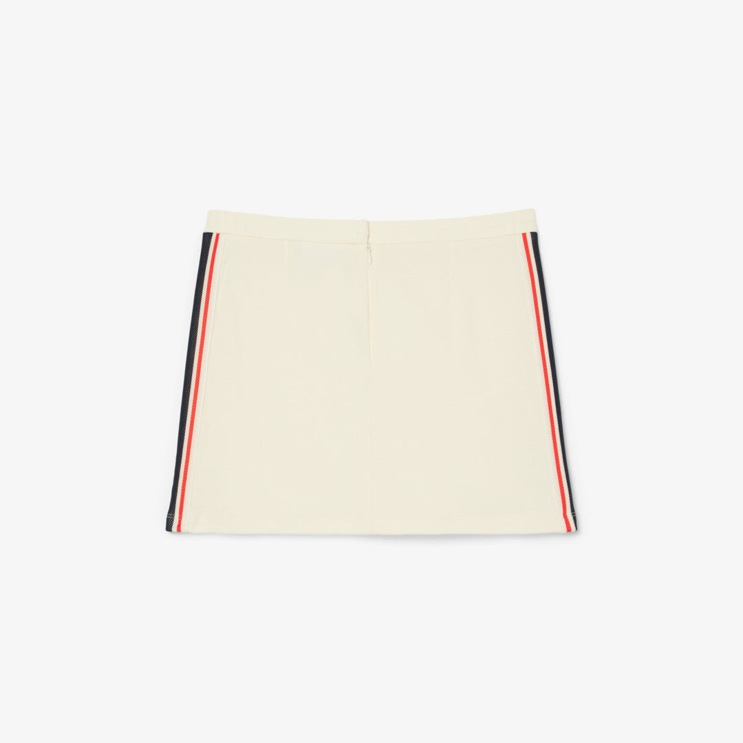 French Made Textured Pique Skirt-JF0522