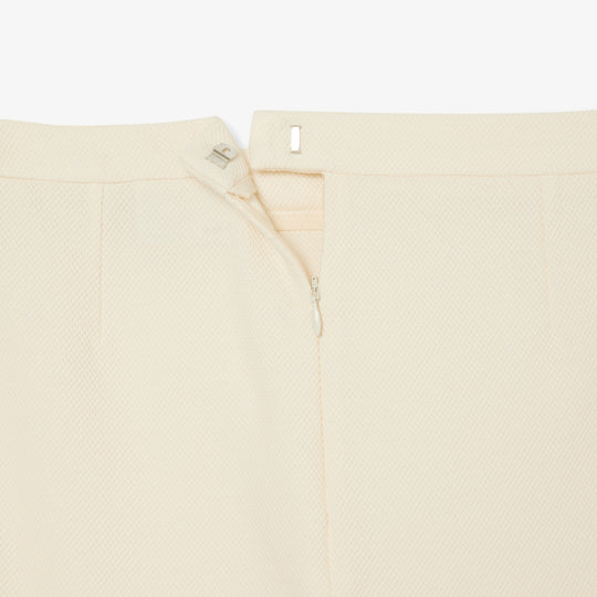 French Made Textured Pique Skirt - JF0522