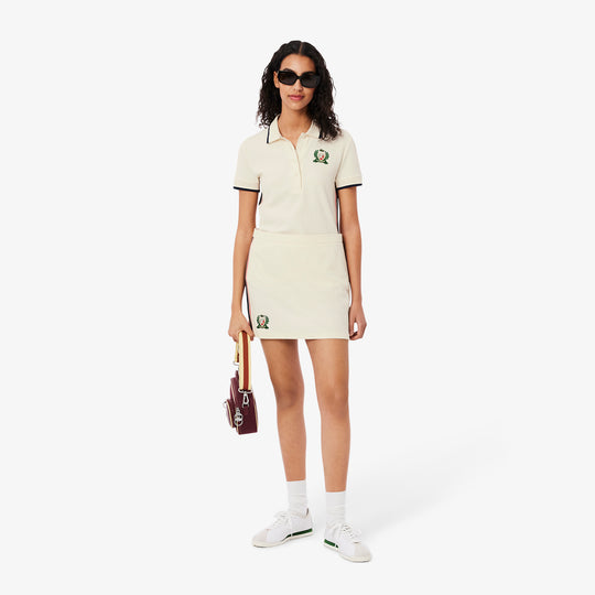 French Made Textured Pique Skirt - JF0522