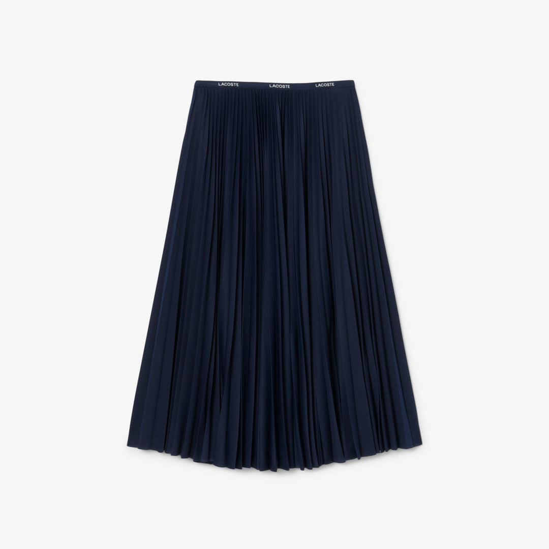 Long Pleated Elasticated Waist Skirt - JF1402