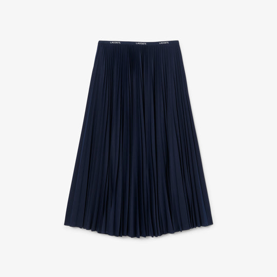 Long Pleated Elasticated Waist Skirt - JF1402