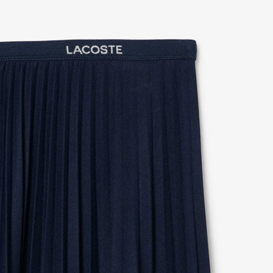 Long Pleated Elasticated Waist Skirt - JF1402