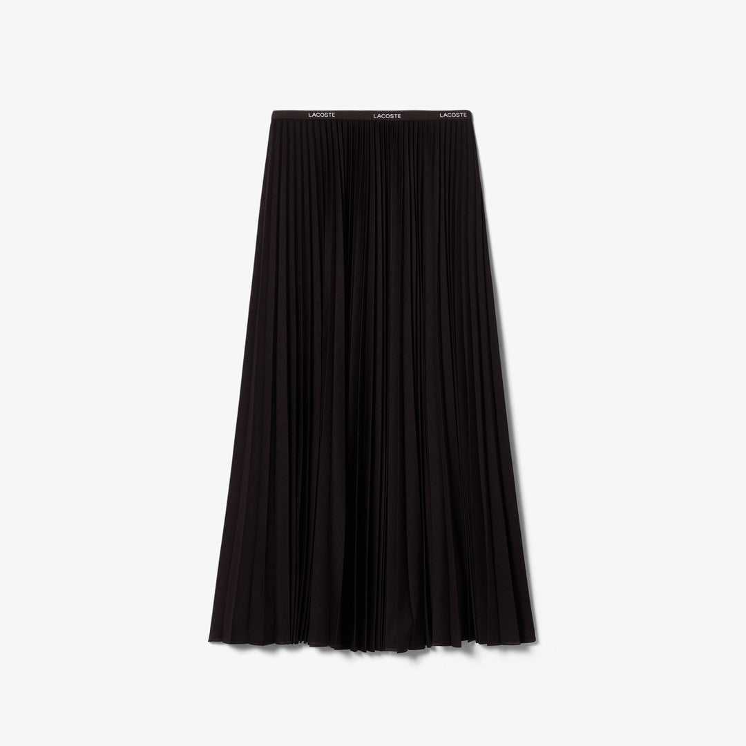 Long Pleated Elasticated Waist Skirt - JF1402