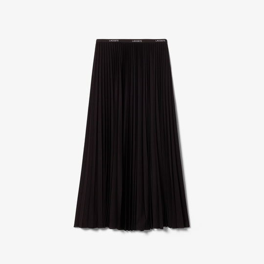 Long Pleated Elasticated Waist Skirt - JF1402