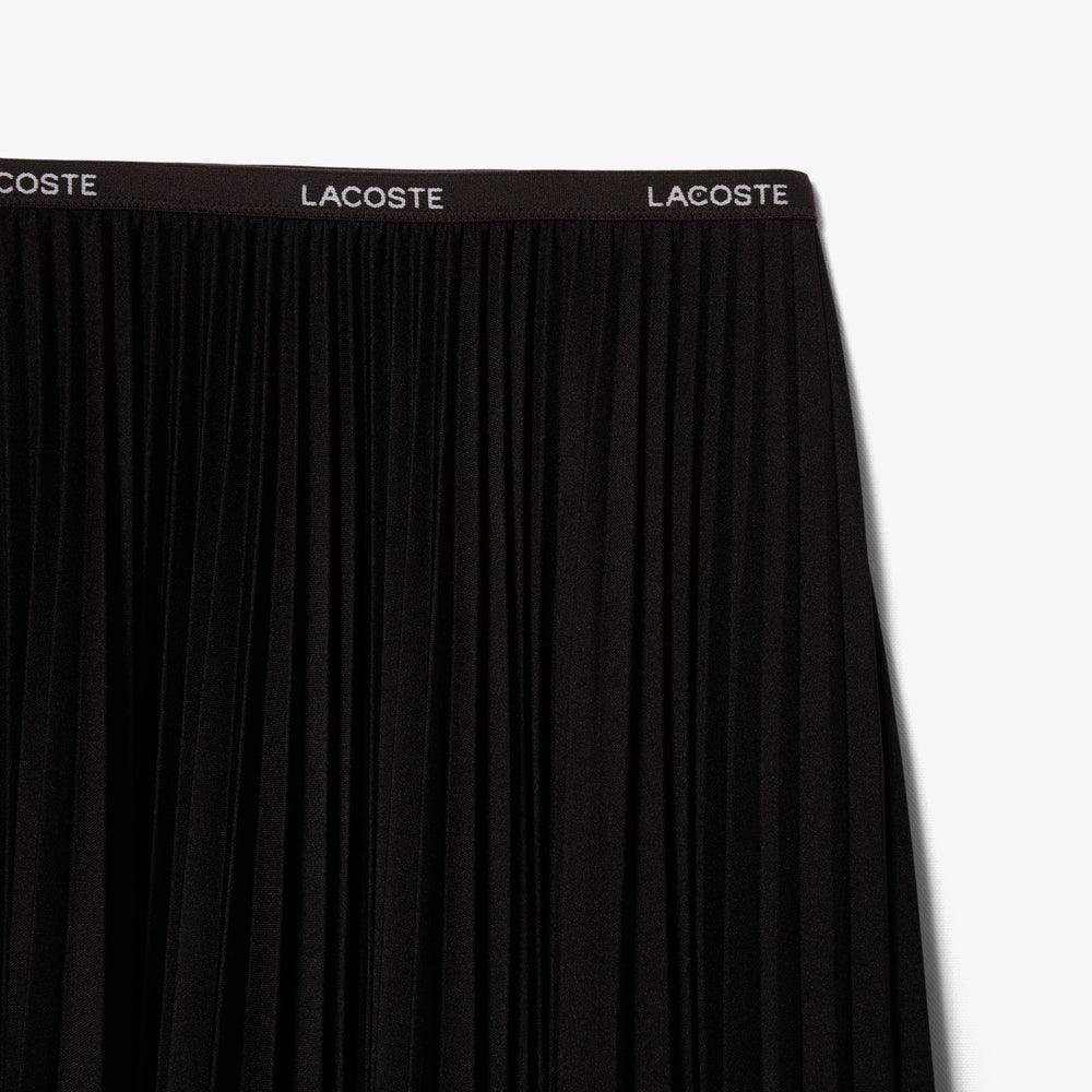 Long Pleated Elasticated Waist Skirt - JF1402